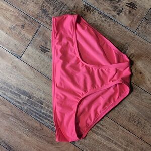 Kate Spade Bright Coral Bikini Bottom Size M